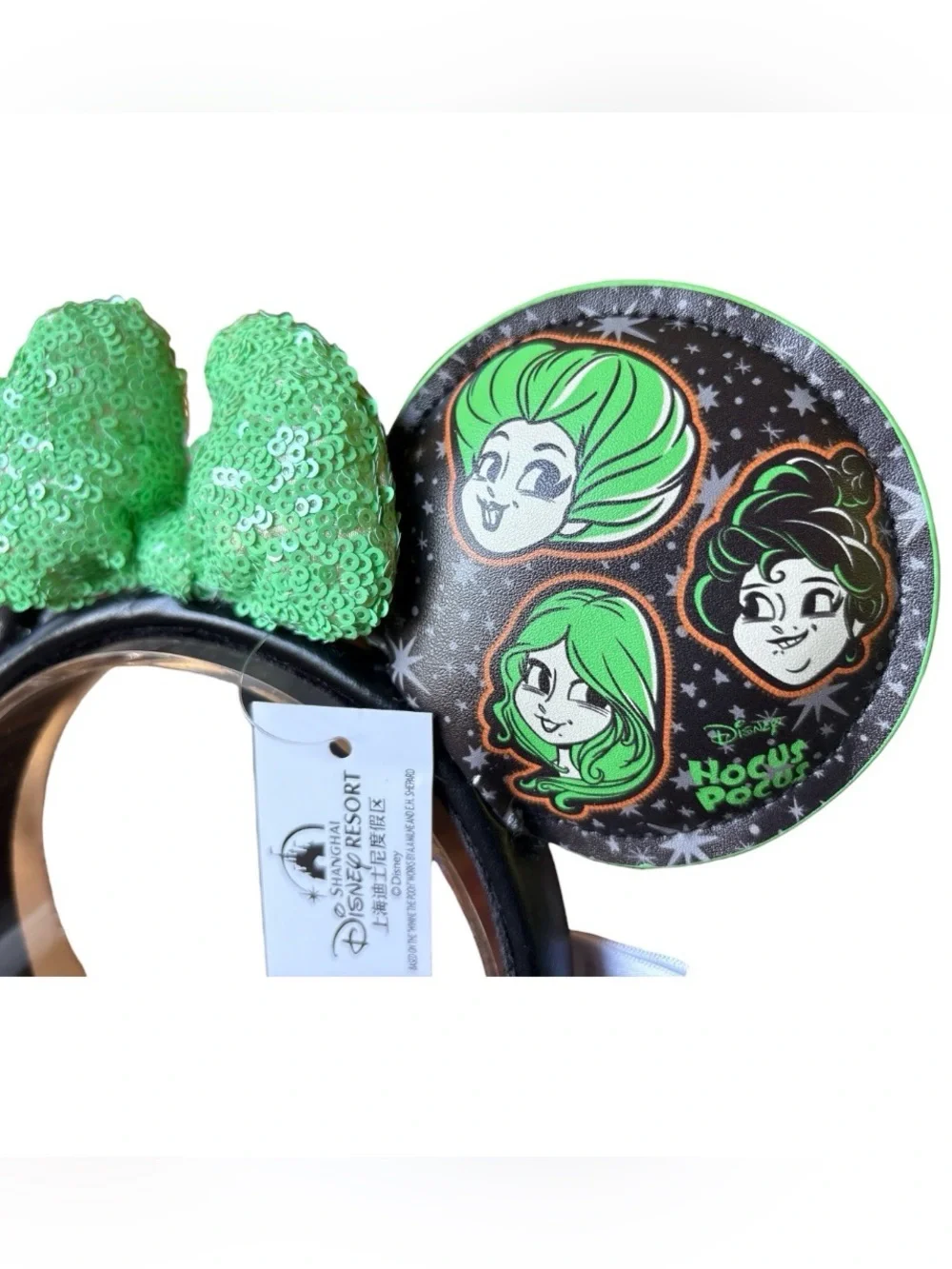 Disney Hocus Pocus Sanderson Sisters Binx Ears Headband Minnie Mouse Halloween 1